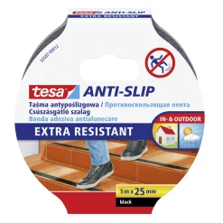 Taśma antypoślizgowa 5m x 25mm, czarna Tesa 55587