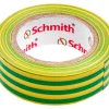 Taśma izolacyjna żółto-zielona 10m Schmith STIZ-Z01
