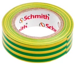 Taśma izolacyjna żółto-zielona 10m Schmith STIZ-Z01