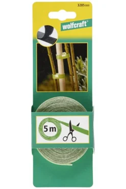 Taśma na rzep zielona 5m Wolfcraft WF3285000