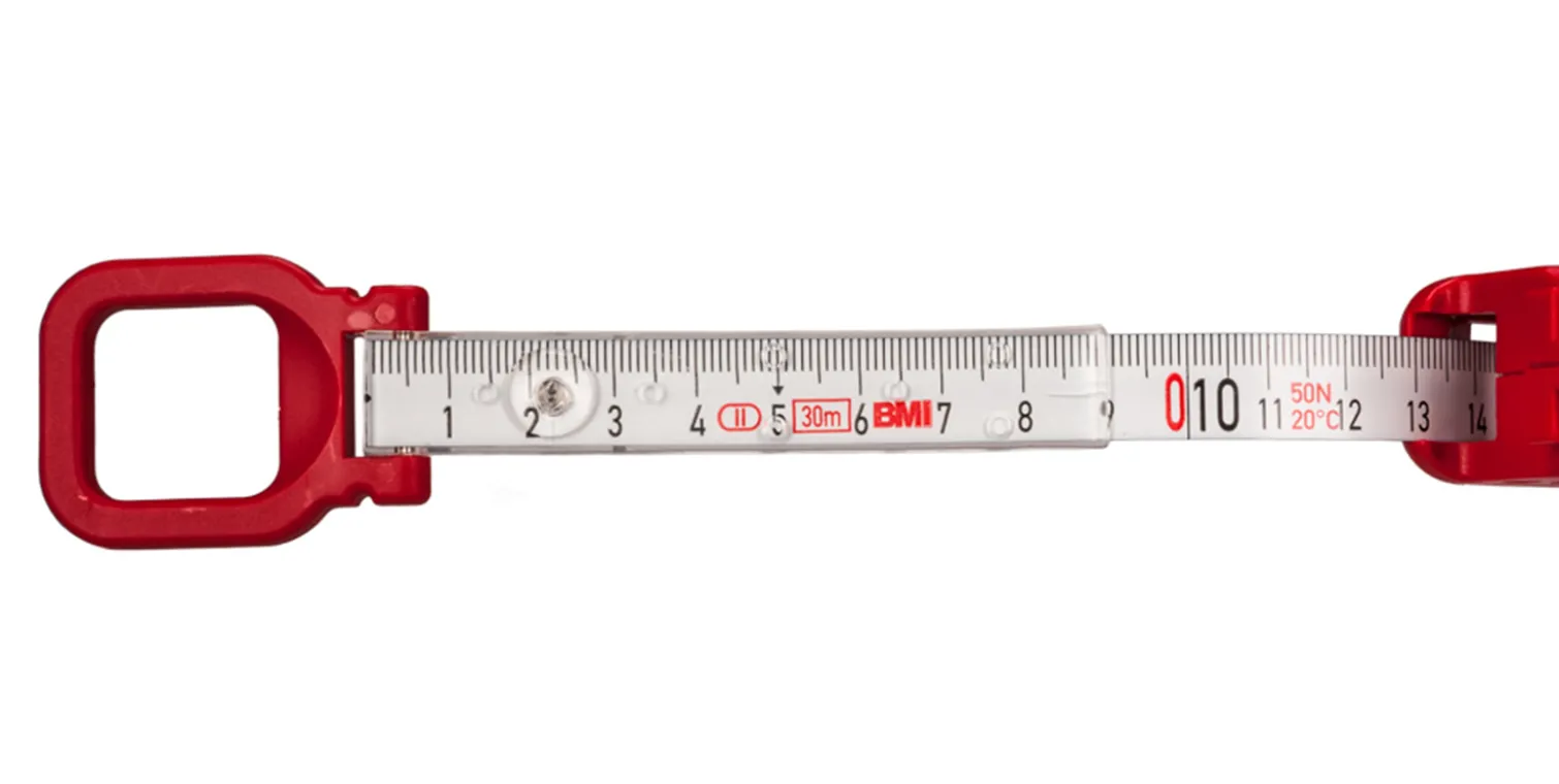 Taśma zwijana 30m BMI WEISSLACK 30 BASIC MM/BF