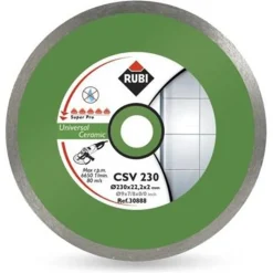 Tarcza diamentowa, ciągła NA SUCHO 115mm Rubi C115/22,2mm