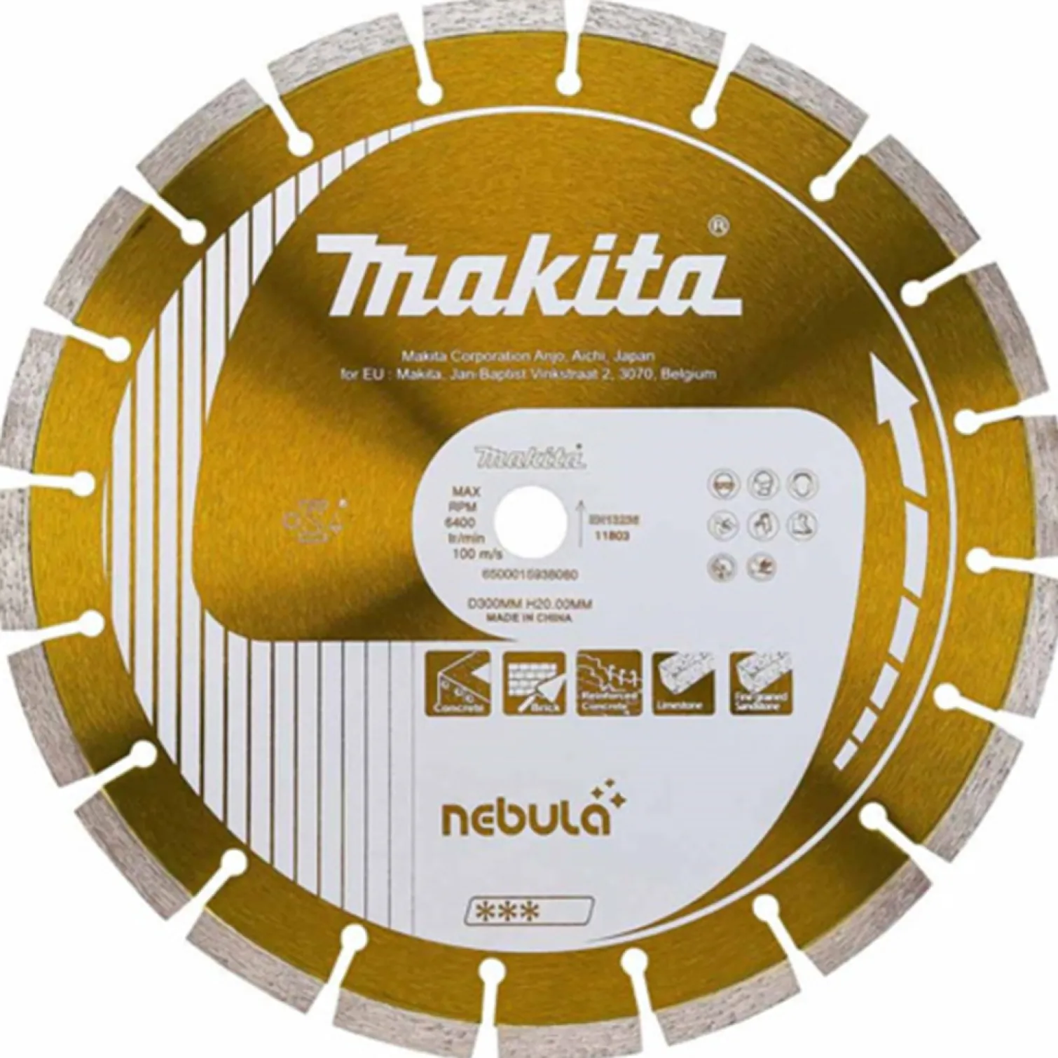 Tarcza diamentowa 300mm NEBULA Makita B-54031