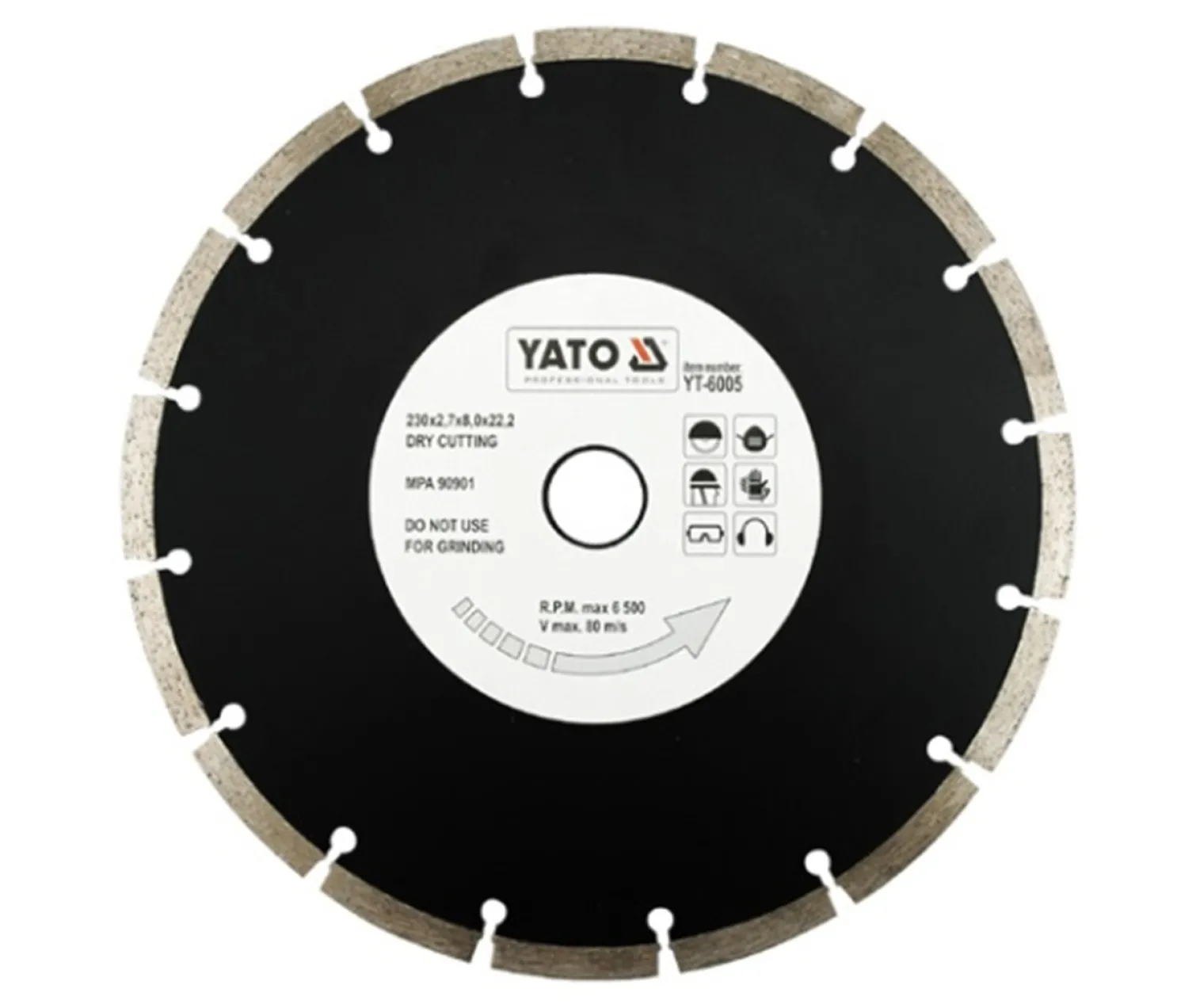 Tarcza diamentowa 230mm Yato YT-6005