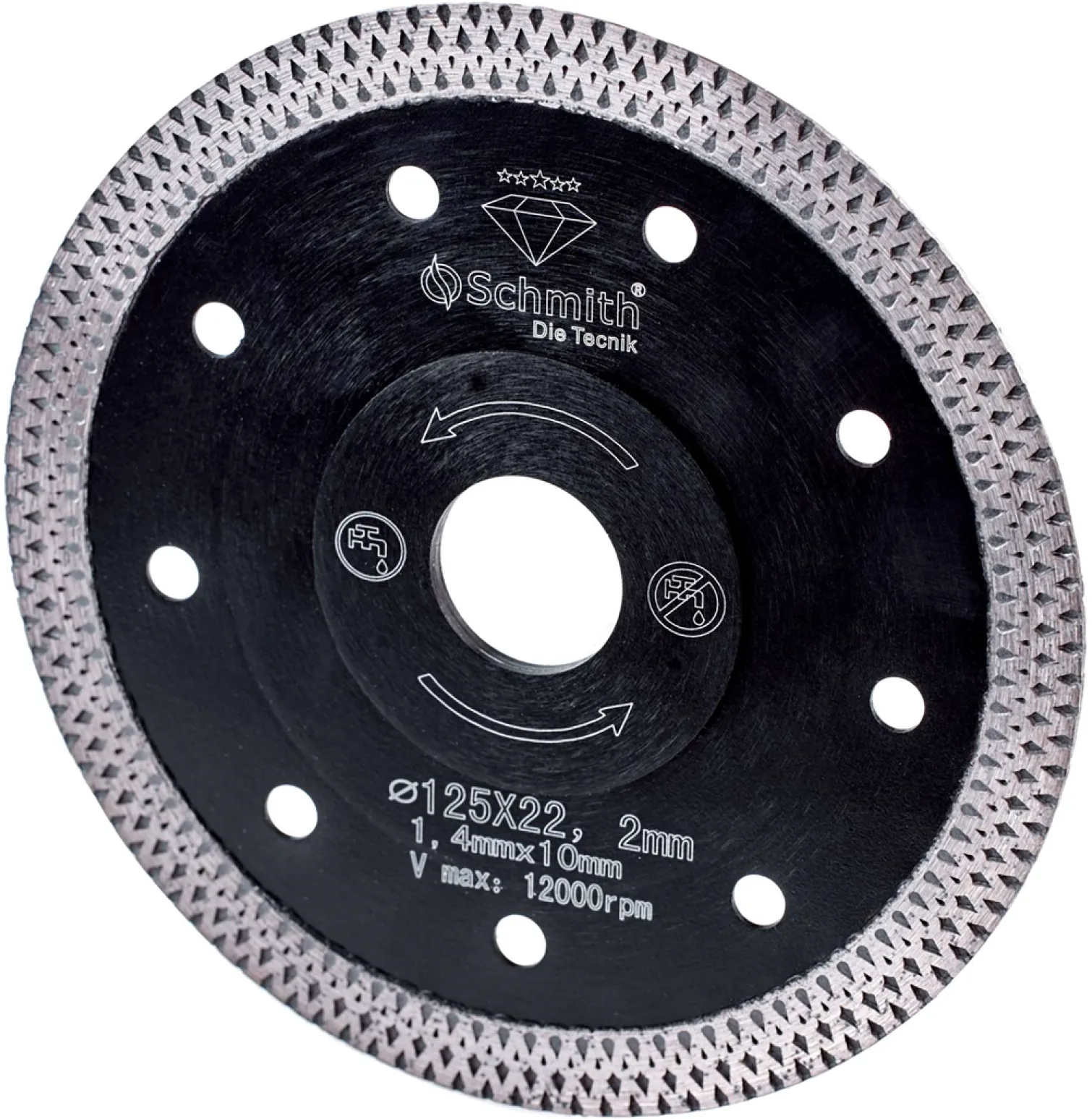Tarcza diamentowa premium slim 200 x 25,4 / 22,2mm Schmith SDSS-04
