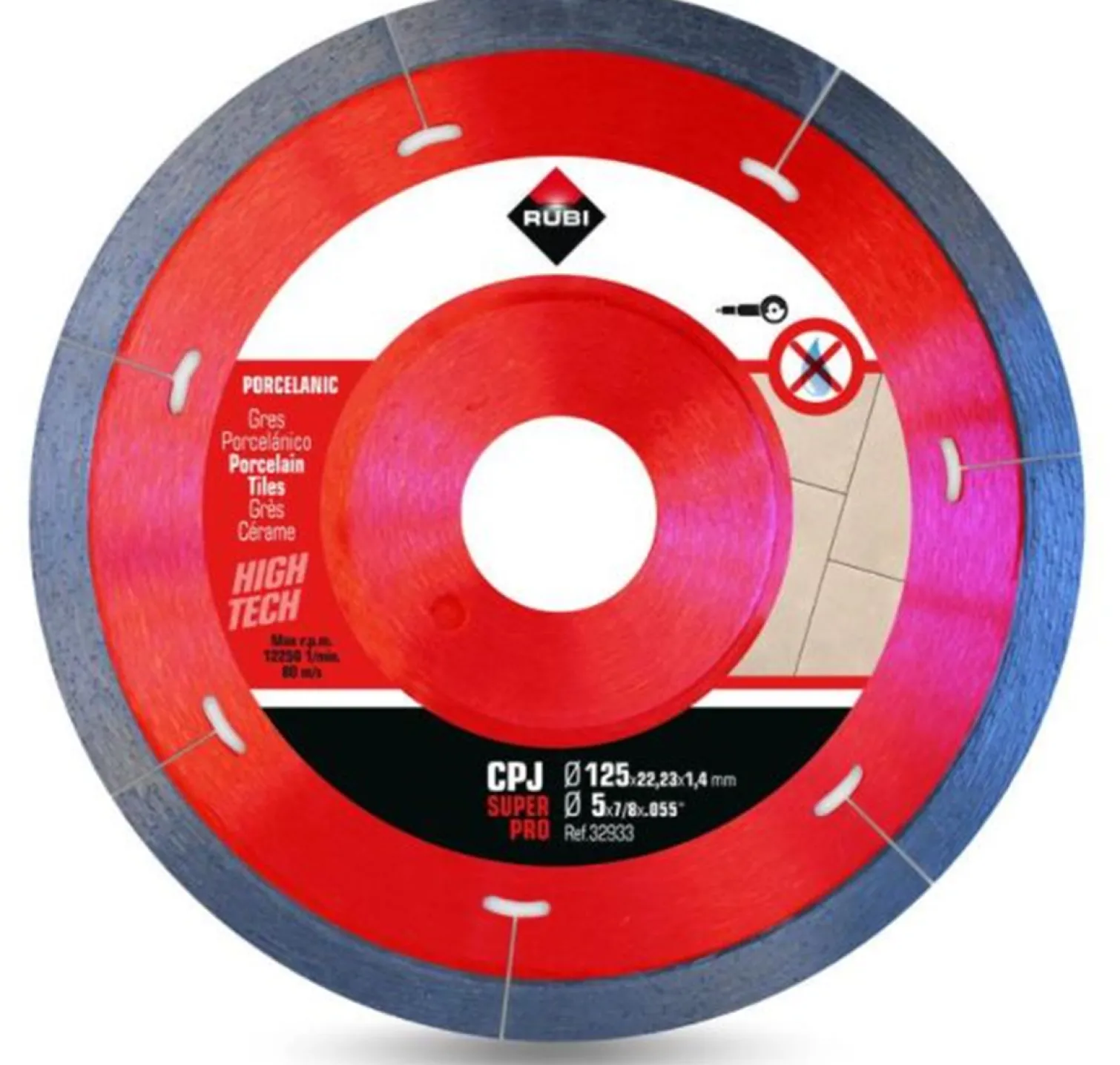 Tarcza diamentowa Rubi CPJ 125 SUPERPRO