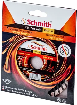 Tarcza diamentowa super turbo 115mm Schmith SDST-01