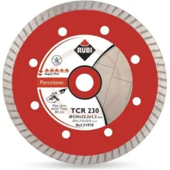 Tarcza diamentowa turbo do cięcia na sucho 125mm Rubi TCR 125