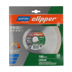 Tarcza diamentowa 180x25.4/22.23mm Norton Pro Ceramic H10