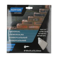 Tarcza diamentowa 180x25.4/22.23mm Norton CEE DIY Universal