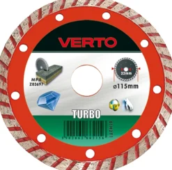 Tarcza diamentowa 230x22.2mm Verto 61H2T9