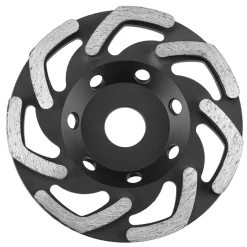 Tarcza diamentowa 125x22.2x5mm segment L Graphite 57H893