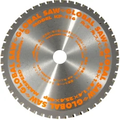 Tarcza do cienkiej stali 216x25.4mm/48z cermet FN Glob Motoyuki GLOB-KP-216