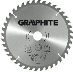 Tarcza do pilarki, widiowa 250x30mm Z40 Graphite 57H684