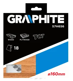Tarcza do pilarki, widiowa 160x30mm Z18 Graphite 57H656