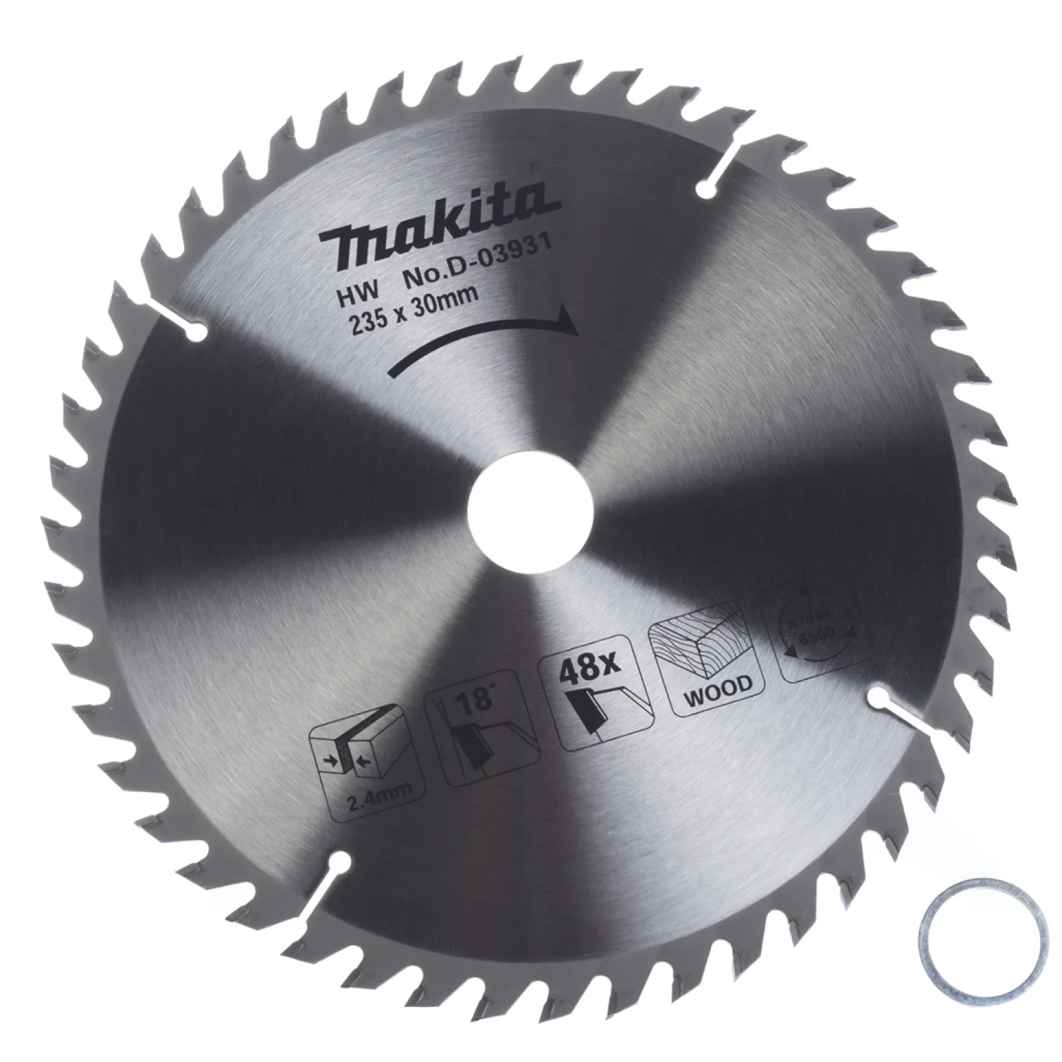 Tarcza do szybkiego cięcia drewna HM 235x30mm Z48 Makita D-03931