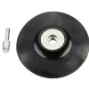 Tarcza elastyczna z rzepem 125 mm x M14 + trzpień Graphite 55H928