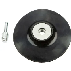 Tarcza elastyczna z rzepem 125 mm x M14 + trzpień Graphite 55H928