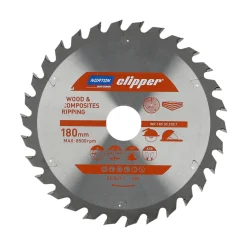 Tarcza pilarska widiowa Norton WR.180.30.Z30.1