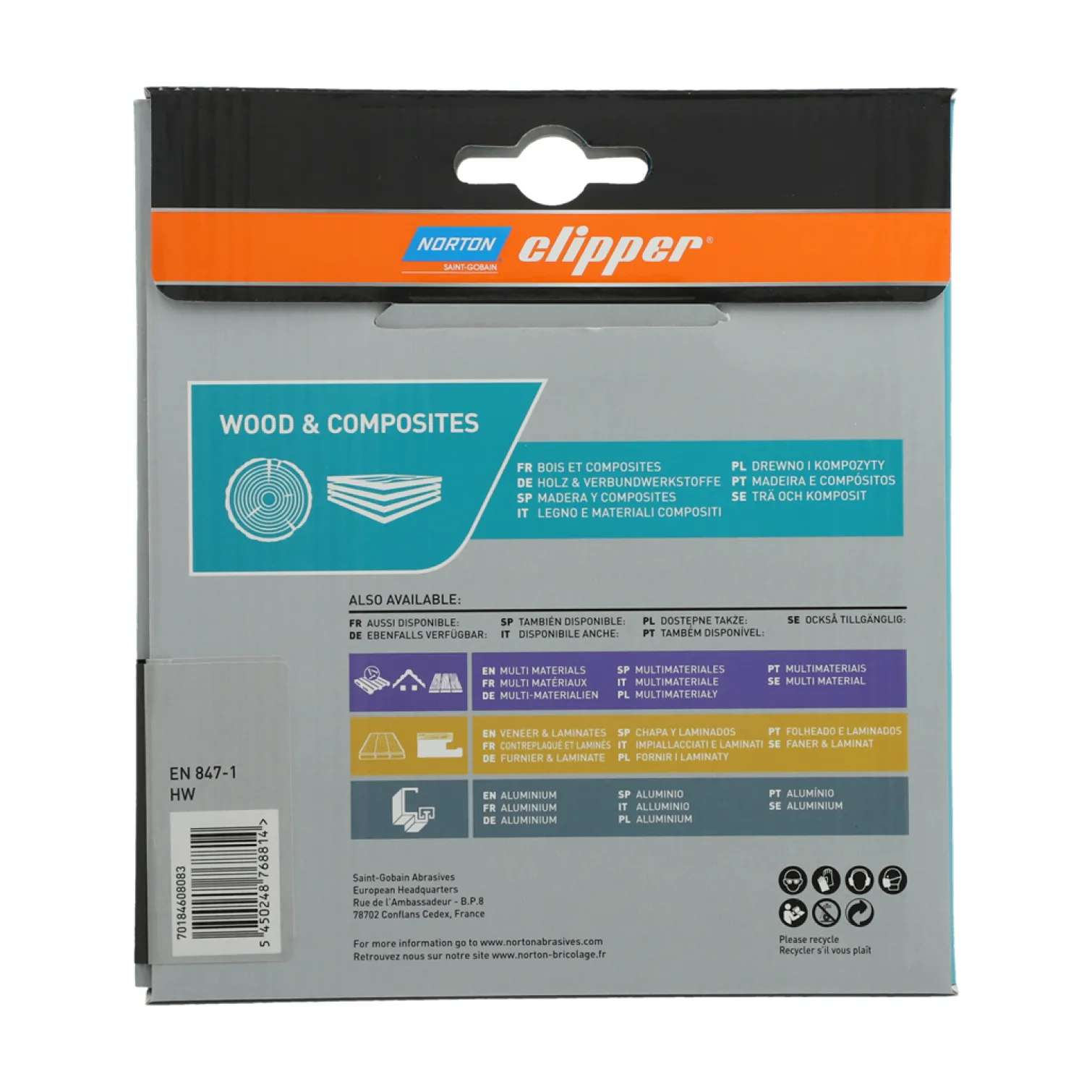 Tarcza pilarska widiowa Norton WF.150.30.Z48.1