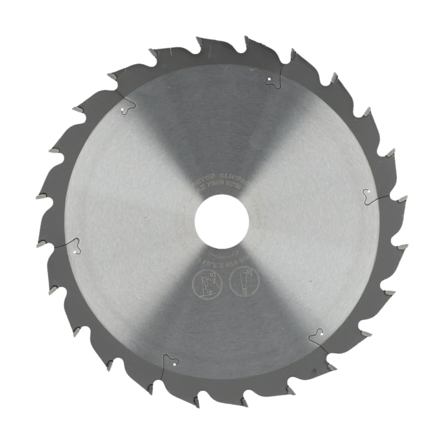 Tarcza pilarska widiowa 210x30mm Norton WR.210.30.Z24.1
