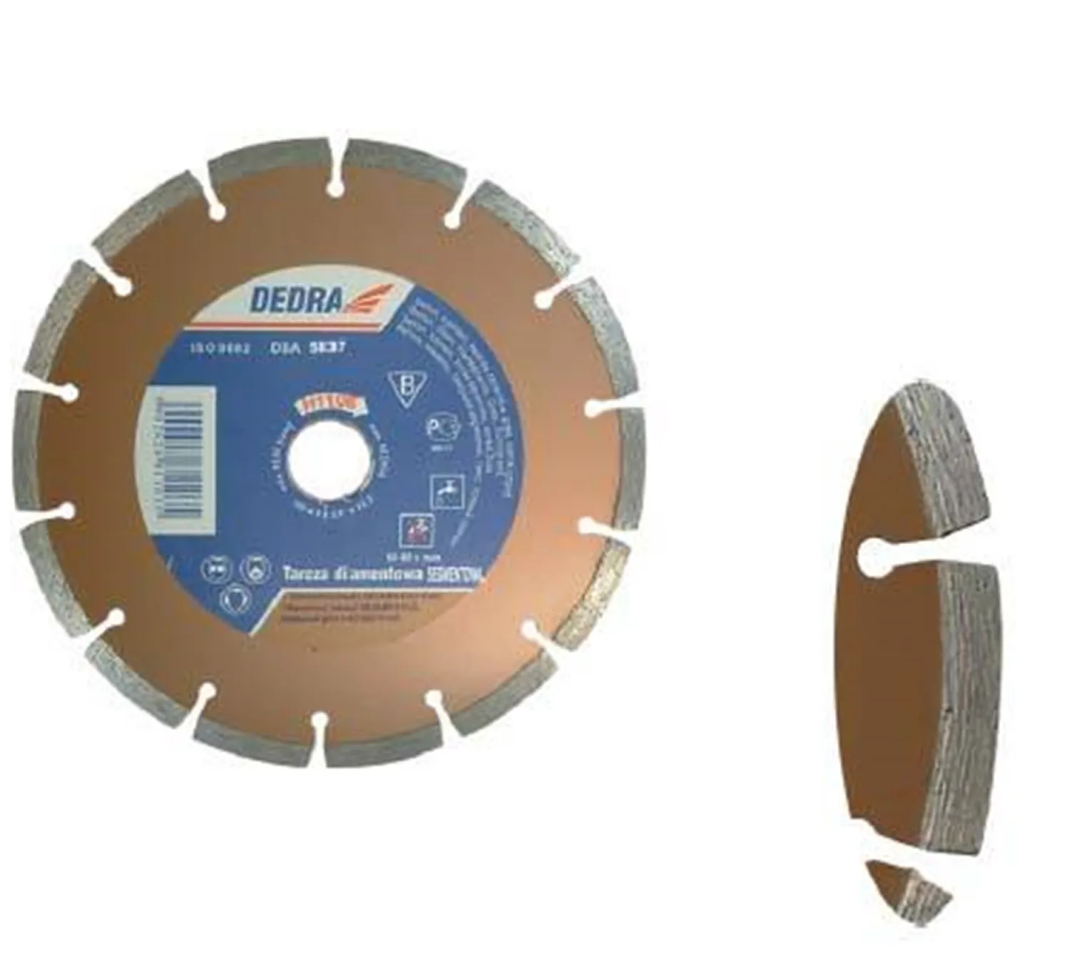 Tarcza segmentowa 125 mm / 22,2 Dedra H1107
