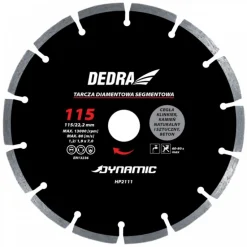 Tarcza segmentowa 150mm/22.2mm Dynamic Dedra HP2113