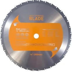 Tarcza widiowa wielozadaniowa TCT 355x2.6mm 36Z Glob RAPBQ355MP
