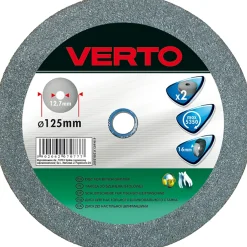 Tarcze szlifierskie 125x20x20mm, 2szt. Verto 61H603