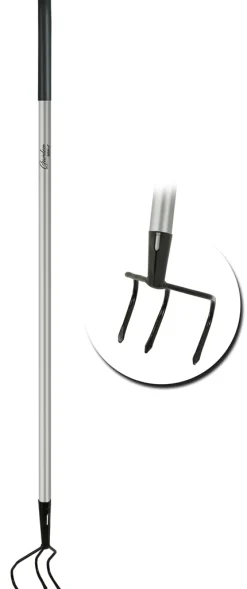 Trójząb ogrodowy trzonek metalowy, dł. 128cm Dedra 80B072