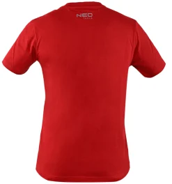 T-shirt czerwony, rozmiar S Neo 81-648-S