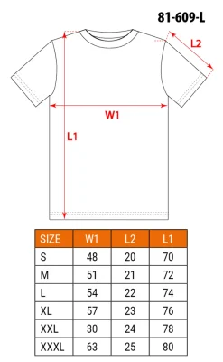 T-shirt roboczy Premium PRO, rozmiar L Neo 81-609-L