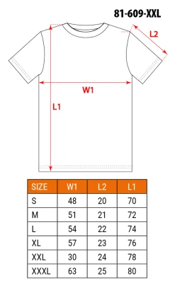 T-shirt roboczy Premium PRO, rozmiar XXL Neo 81-609-XXL