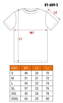 T-shirt roboczy Premium PRO, rozmiar S Neo 81-609-S