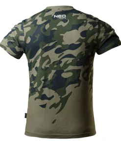 T-shirt roboczy z nadrukiem Neo CAMO 81-613-M