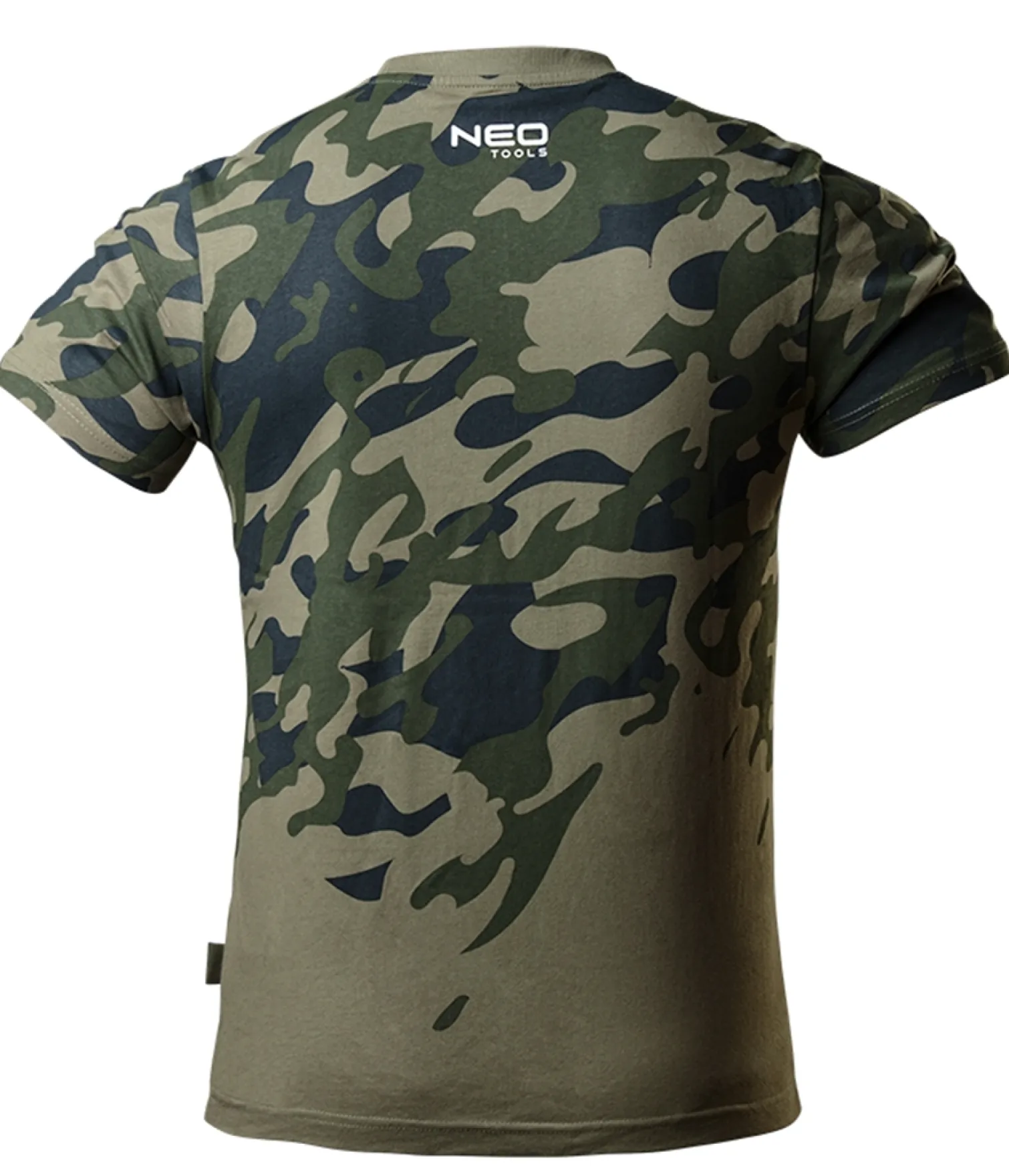 T-shirt roboczy z nadrukiem Neo CAMO 81-613-M