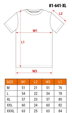 T-shirt z nadrukiem, FEEL THE BIT, rozmiar XL Neo 81-641-XL