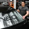 T-shirt z nadrukiem, FEEL THE BIT, rozmiar XXL Neo 81-641-XXL