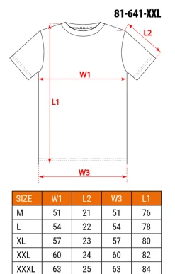 T-shirt z nadrukiem, FEEL THE BIT, rozmiar XXL Neo 81-641-XXL