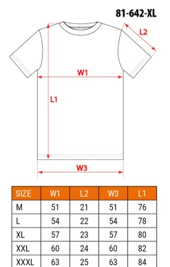 T-shirt z nadrukiem, MA SIĘ DA, rozmiar XL Neo 81-642-XL