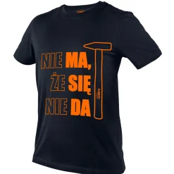 T-shirt z nadrukiem, MA SIĘ DA, rozmiar XL Neo 81-642-XL
