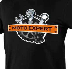 T-shirt z nadrukiem, MOTO Expert, rozmiar M Neo 81-643-M