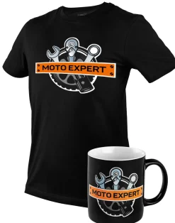 T-shirt z nadrukiem, MOTO Expert, rozmiar XXL Neo 81-643-XXL