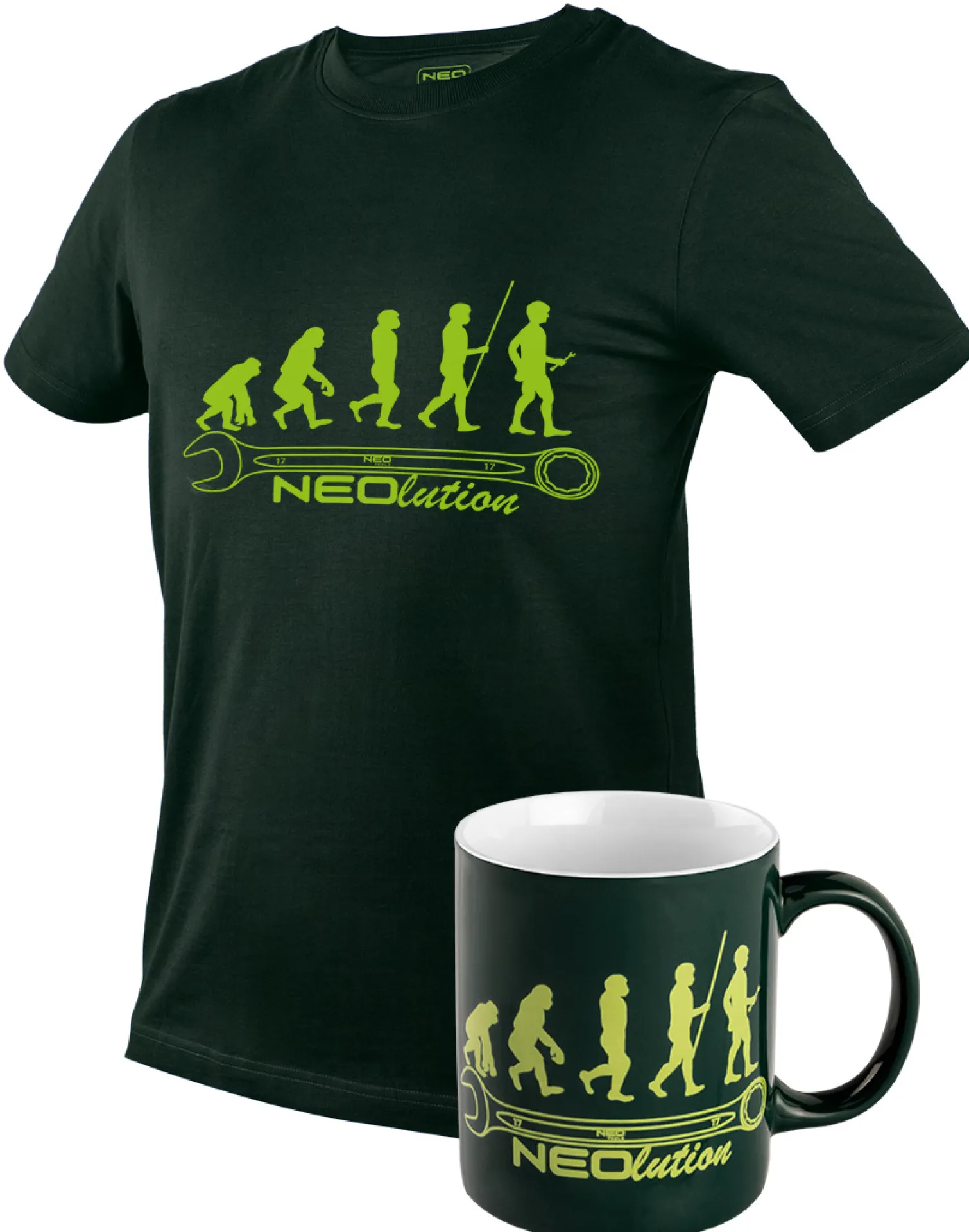 T-shirt z nadrukiem, NEOlution, rozmiar M Neo 81-640-M