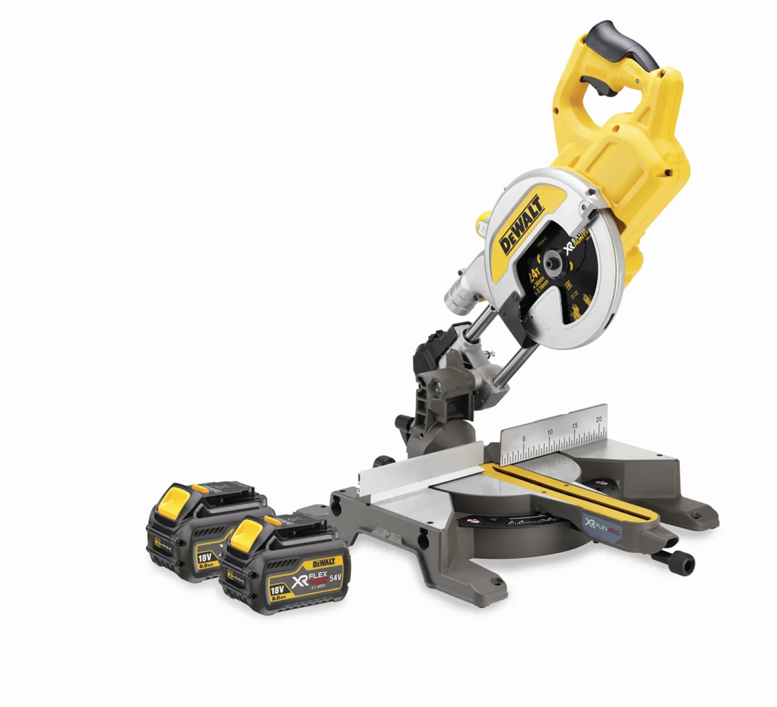 Ukośnica DeWalt FLEXVOLT DCS777T2 2x6,0Ah