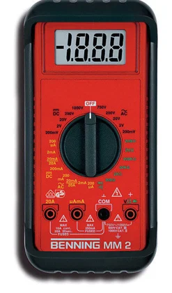 Uniwersalny miernik cyfrowy MM 2 Benning BG044028