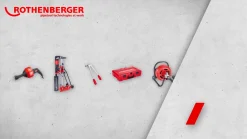 Walizka bez wkładki z uchwytem ręcznym Rothenberger ROCASE 4212