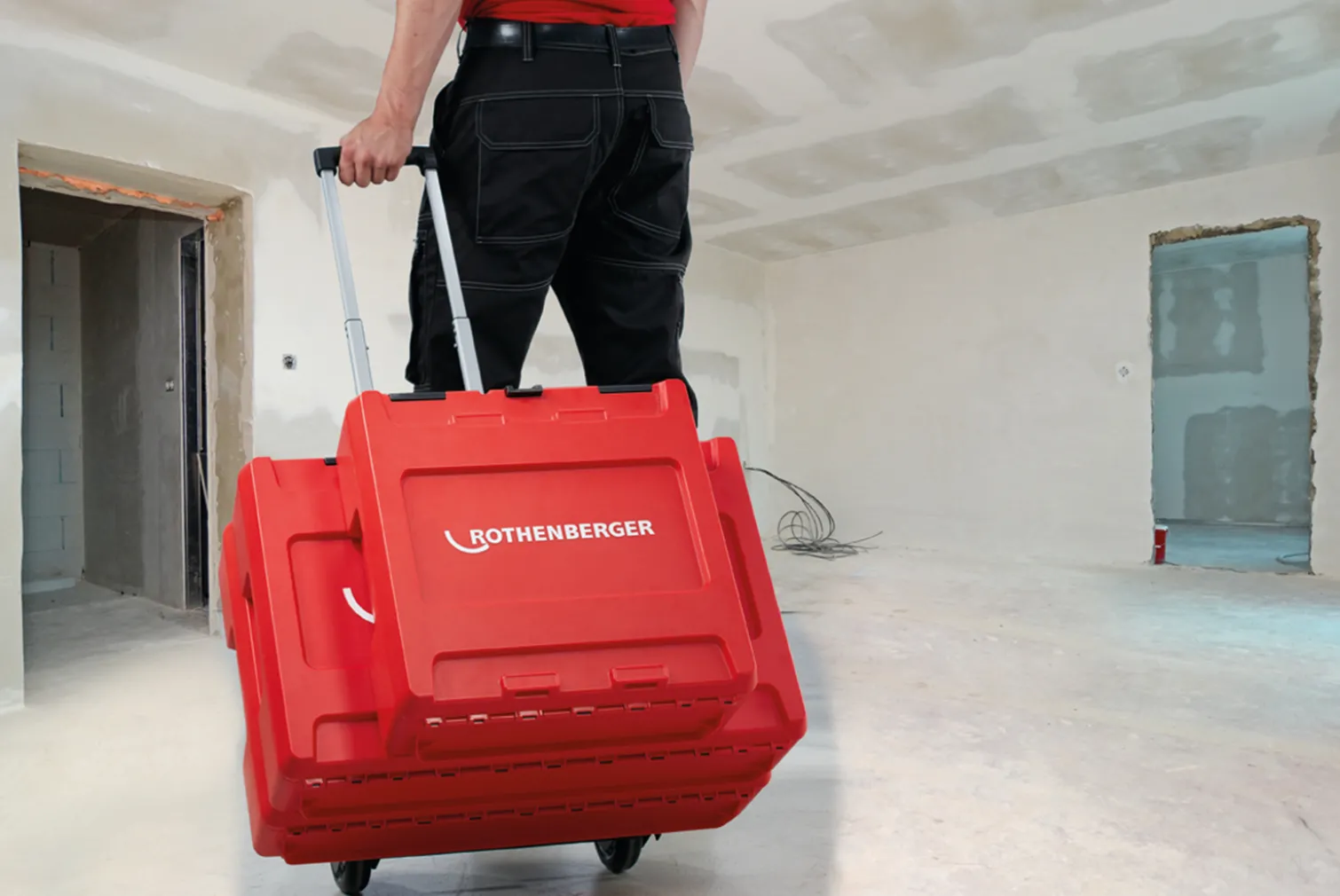 Walizka z wkładką do ROMAX 400 Rothenberger ROCASE6414
