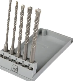 Wiertła do betonu SDS Plus 5-12x160mm, 5szt. Top Tools 60H615