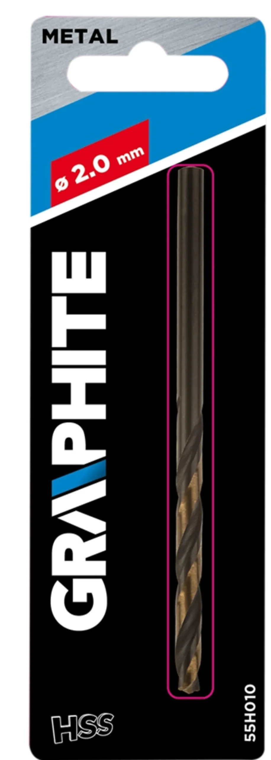 Wiertła do metalu Graphite 55H035